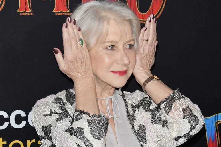 Dame Helen Mirren arrives at Disney's "Dumbo" Los Angeles Premiere held at the El Capitan Theatre in Hollywood, CA on Monday, March 11, 2019. Dame Helen Mirren arrives at Disney's "Dumbo" Los Angeles Premiere held at the El Capitan Theatre in Hollywood, CA on Monday, March 11, 2019.