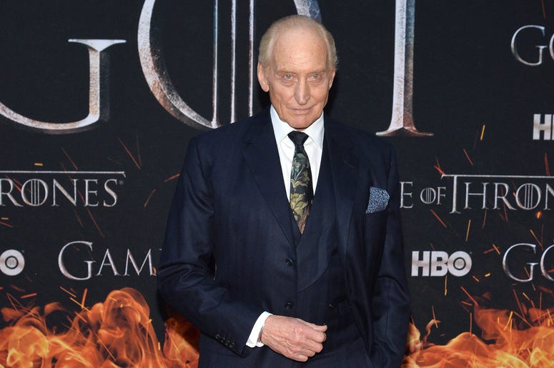 Charles Dance attends HBO's "Game of Thrones" eight and final season premiere at Radio City Music Hall in New York, NY, April 3, 2019. Charles Dance attends HBO's "Game of Thrones" eight and final season premiere at Radio City Music Hall in New York, NY, April 3, 2019.