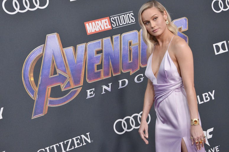 Brie Larson arrives at Marvel Studios' "Avengers: Endgame" World Premiere held at the Los Angeles Convention Center in Los Angeles, CA on Monday, April 22, 2019. Brie Larson arrives at Marvel Studios' "Avengers: Endgame" World Premiere held at the Los Angeles Convention Center in Los Angeles, CA on Monday, April 22, 2019.