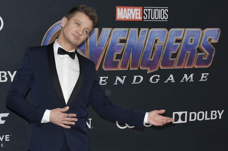 Jeremy Renner arrives at Marvel Studios' "Avengers: Endgame" World Premiere held at the Los Angeles Convention Center in Los Angeles, CA on Monday, April 22, 2019. Jeremy Renner arrives at Marvel Studios' "Avengers: Endgame" World Premiere held at the Los Angeles Convention Center in Los Angeles, CA on Monday, April 22, 2019.
