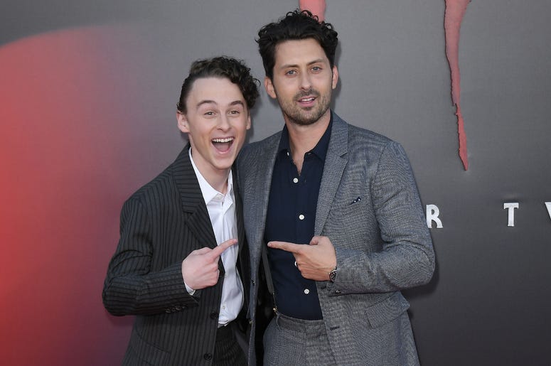 (L-R) Wyatt Oleff and Andy Bean at the Warner Bros. Pictures' IT CHAPTER TWO Premiere held at the Regency Village Theatre in Westwood, CA on Monday, August 26, 2019. (L-R) Wyatt Oleff and Andy Bean at the Warner Bros. Pictures' IT CHAPTER TWO Premiere held at the Regency Village Theatre in Westwood, CA on Monday, August 26, 2019.