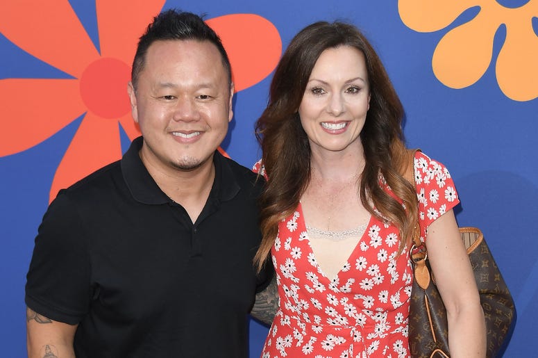 (L-R) Jet Tila and Wife Allison Tila at HGTV's A VERY BRADY RENOVATION Los Angeles Premiere held at The Garland Hotel in North Hollywood, CA on Thursday, September 5, 2019. (L-R) Jet Tila and Wife Allison Tila at HGTV's A VERY BRADY RENOVATION Los Angeles Premiere held at The Garland Hotel in North Hollywood, CA on Thursday, September 5, 2019.