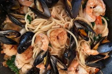 seafood pasta