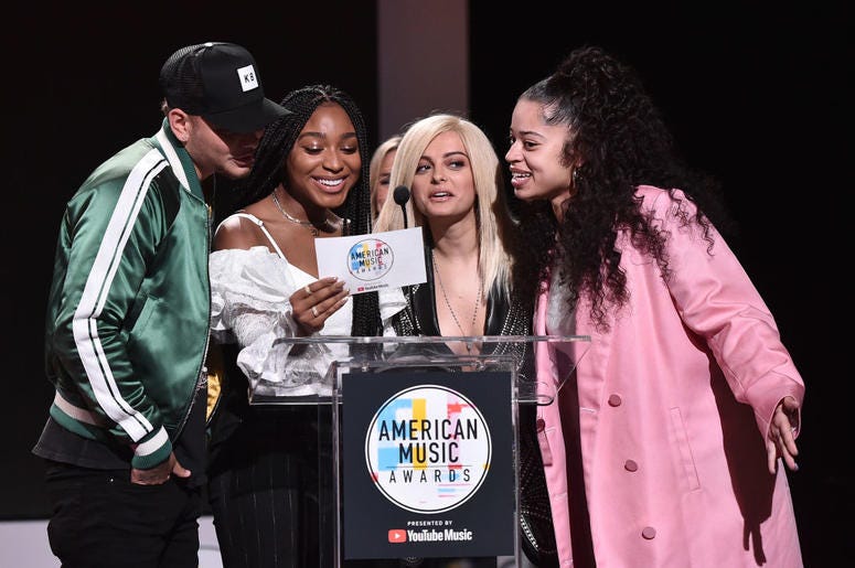 Kane Brown, Normani, Bebe Rexha, and Ella Mai Kane Brown, Normani, Bebe Rexha, and Ella Mai