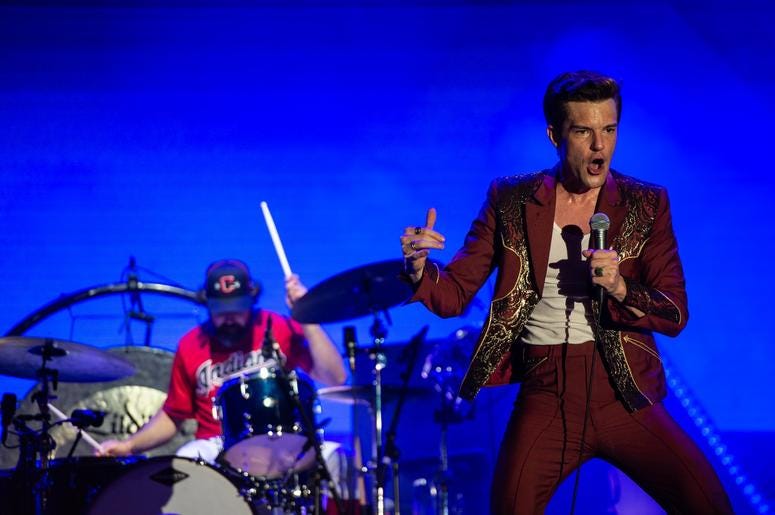 The Killers Cleveland MLB All-Star Concert The Killers Cleveland MLB All-Star Concert