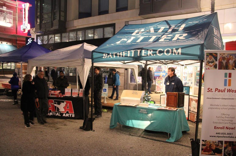 2019 Crocker Park tree lighting