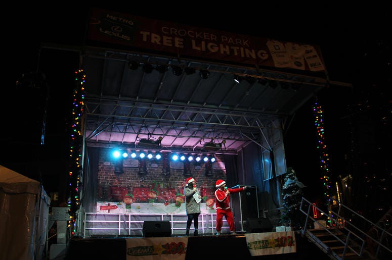 2019 Crocker Park tree lighting