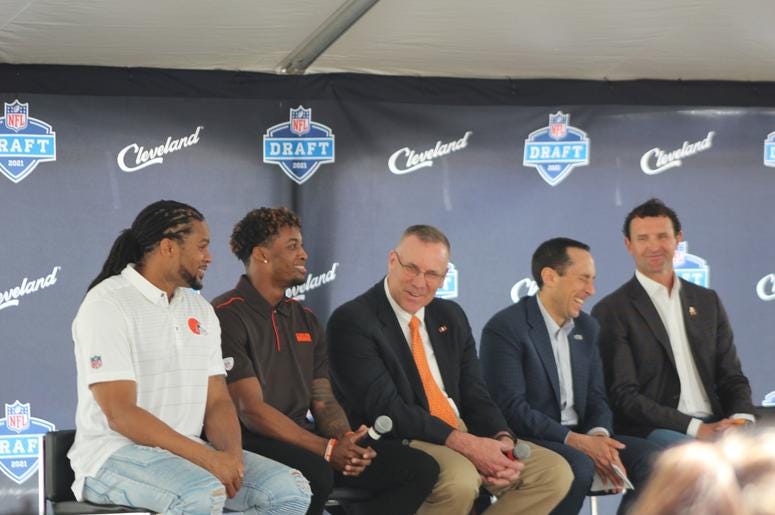 2021 NFL Draft Press Conference Photos 2021 NFL Draft Press Conference Photos