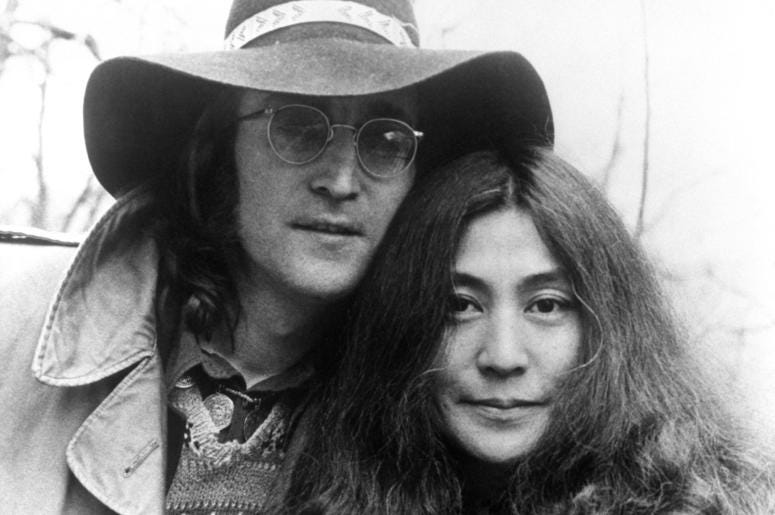 John Lennon and Yoko Ono John Lennon and Yoko Ono