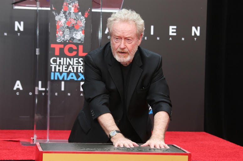 Sir Ridley Scott Hand And Footprint Ceremony Sir Ridley Scott Hand And Footprint Ceremony