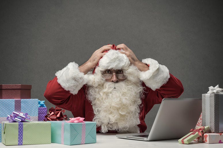 Stressed Santa Stressed Santa