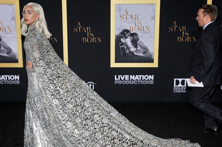 Lady Gaga arrives at "A Star Is Born" Los Angeles Premiere held at The Shrine Auditorium & Expo Hall in Los Angeles, CA on Monday, September 24, 2018. Lady Gaga arrives at "A Star Is Born" Los Angeles Premiere held at The Shrine Auditorium & Expo Hall in Los Angeles, CA on Monday, September 24, 2018.