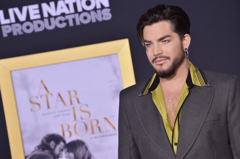Adam Lambert arrives at "A Star Is Born" Los Angeles Premiere held at The Shrine Auditorium & Expo Hall in Los Angeles, CA on Monday, September 24, 2018. ( Adam Lambert arrives at "A Star Is Born" Los Angeles Premiere held at The Shrine Auditorium & Expo Hall in Los Angeles, CA on Monday, September 24, 2018. (