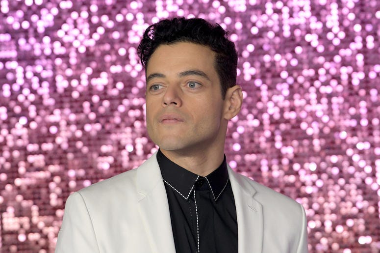 Rami Malek attending the Bohemian Rhapsody World Premiere held at The SSE Arena, London. Rami Malek attending the Bohemian Rhapsody World Premiere held at The SSE Arena, London.