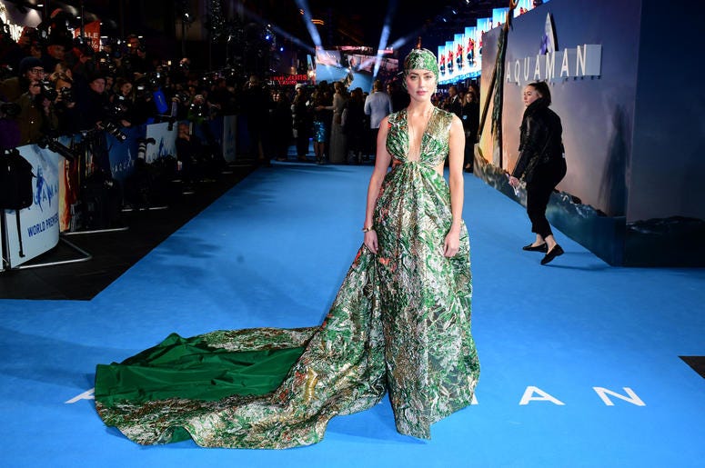 Amber Heard attending the Aquaman premiere held at Cineworld in Leicester Square, London. Amber Heard attending the Aquaman premiere held at Cineworld in Leicester Square, London.
