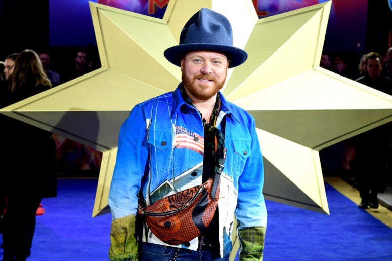 Leigh Francis attending the Captain Marvel European Premiere held at the Curzon Mayfair, London. Picture date: Wednesday February 27, 2019. Leigh Francis attending the Captain Marvel European Premiere held at the Curzon Mayfair, London. Picture date: Wednesday February 27, 2019.