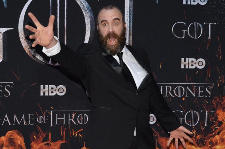 Rory McCann attends HBO's "Game of Thrones" eight and final season premiere at Radio City Music Hall in New York, NY, April 3, 2019. Rory McCann attends HBO's "Game of Thrones" eight and final season premiere at Radio City Music Hall in New York, NY, April 3, 2019.