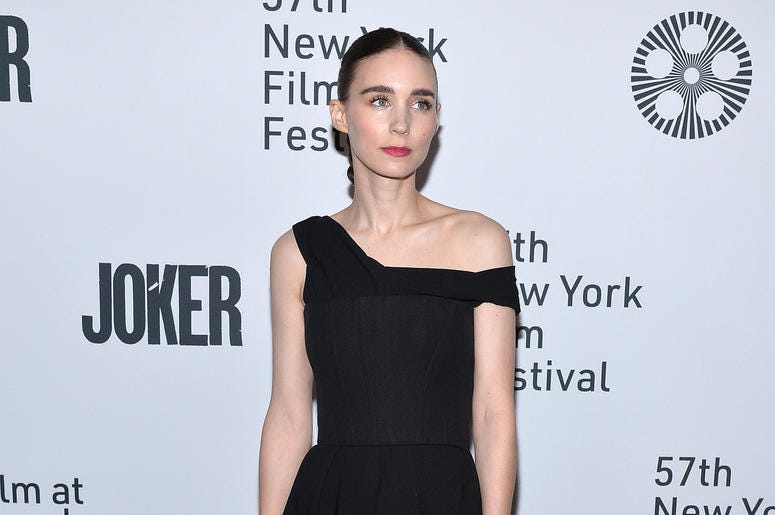Actress Rooney Mara attends the “Joker” Premiere at the 57th New York Film Festival in New York, NY, October 2, 2019. Actress Rooney Mara attends the “Joker” Premiere at the 57th New York Film Festival in New York, NY, October 2, 2019.