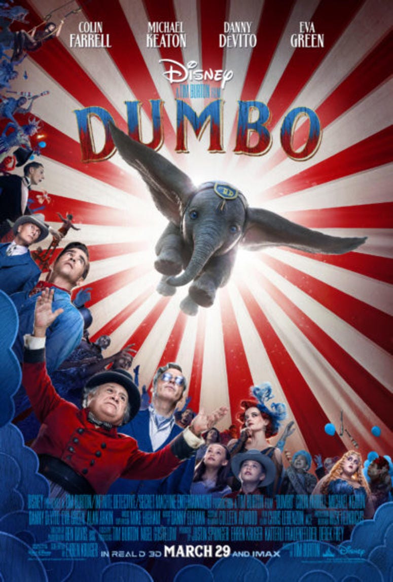 Dumbo movie promo Dumbo movie promo
