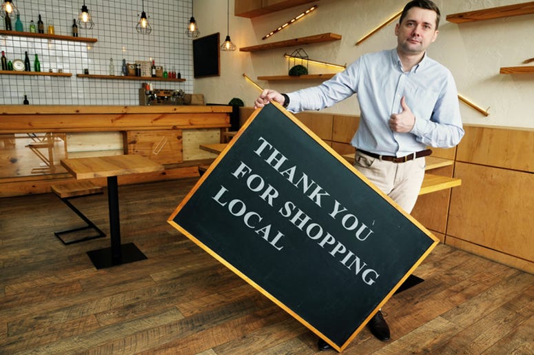 Thank you for supporting small business
