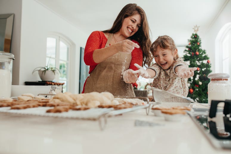 Baking Christmas Cookies