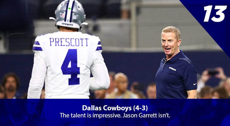 Dak Prescott, Jason Garrett