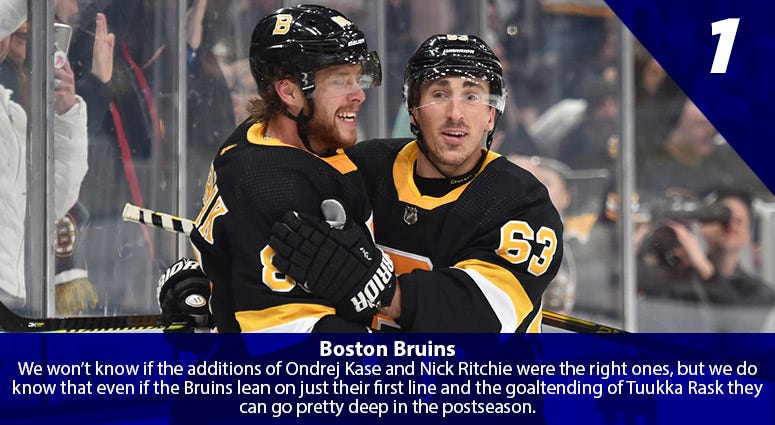 David Pastrnak, Brad Marchand