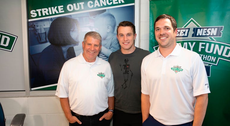 Matt Grzelcyk with Dale and Keefe Matt Grzelcyk with Dale and Keefe