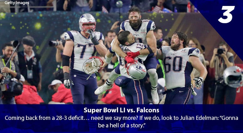 Tom Brady, Julian Edelman