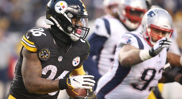 Le'Veon Bell ran for 117 yards and a TD and also had 48 yards receiving. (USA Today Sports)