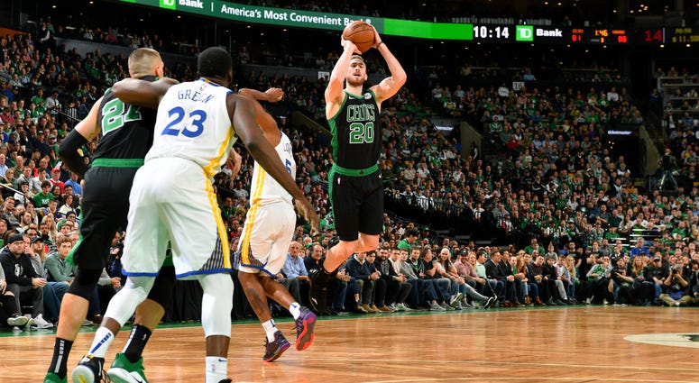 Celtics wing Gordon Hayward