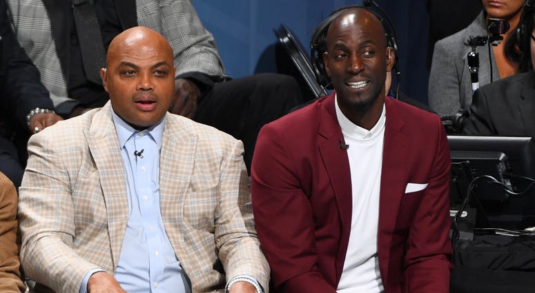 Charles Barkley and Kevin Garnett