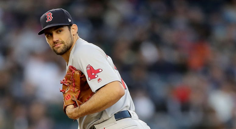 Red Sox pitcher Nathan Eovaldi