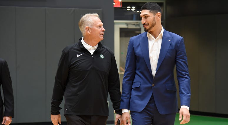 Danny Ainge and Enes Kanter