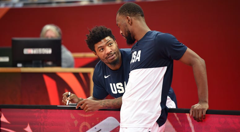 Marcus Smart and Kemba Walker