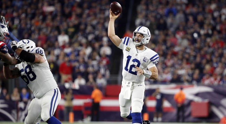 Andrew Luck threw for 365 yards, 3 TDs and 2 INTs.