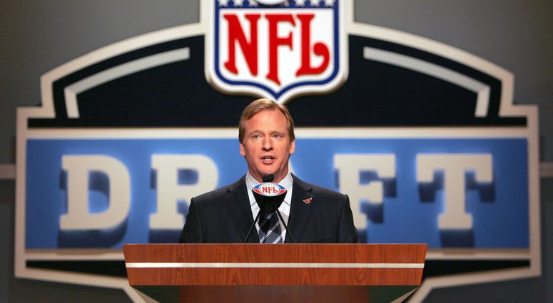 Roger Goodell at the NFL Draft