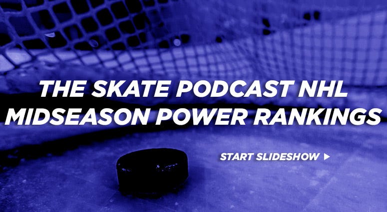 The Skate Podcast NHL Midseason Power Rankings