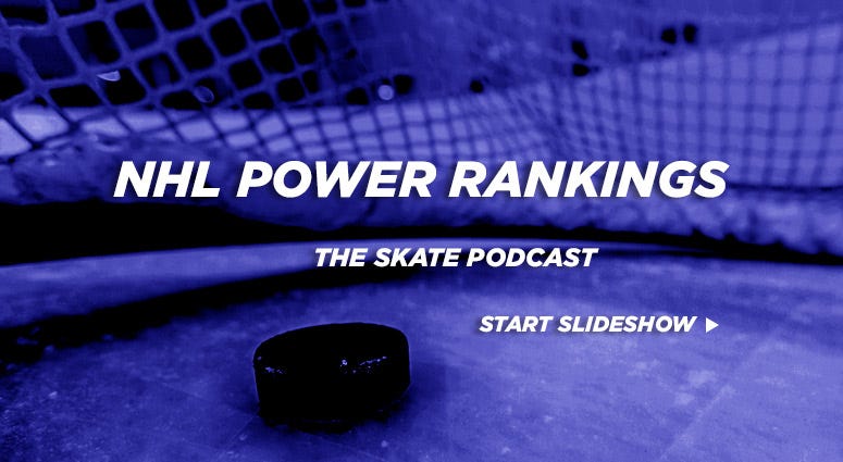 The Skate Podcast NHL Power Rankings