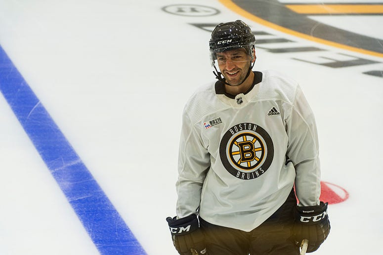 Patrice Bergeron (Photo courtesy Boston Bruins)