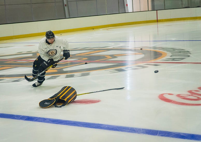 Patrice Bergeron (Photo courtesy Boston Bruins)