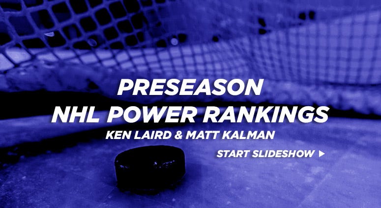 NHL Power Rankings