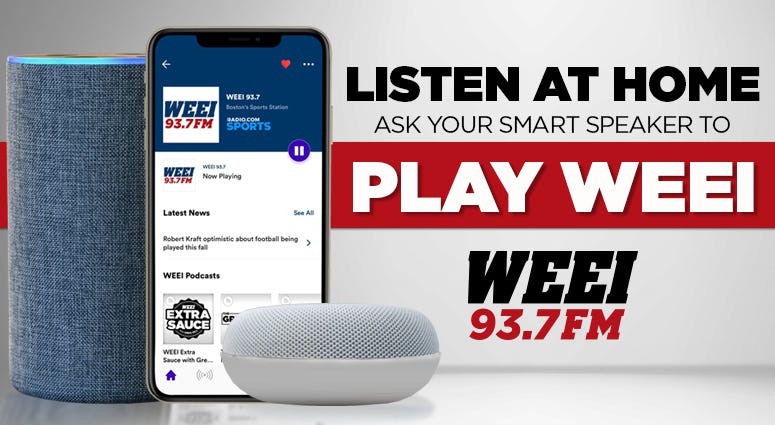 Listen to WEEI on your smart speaker