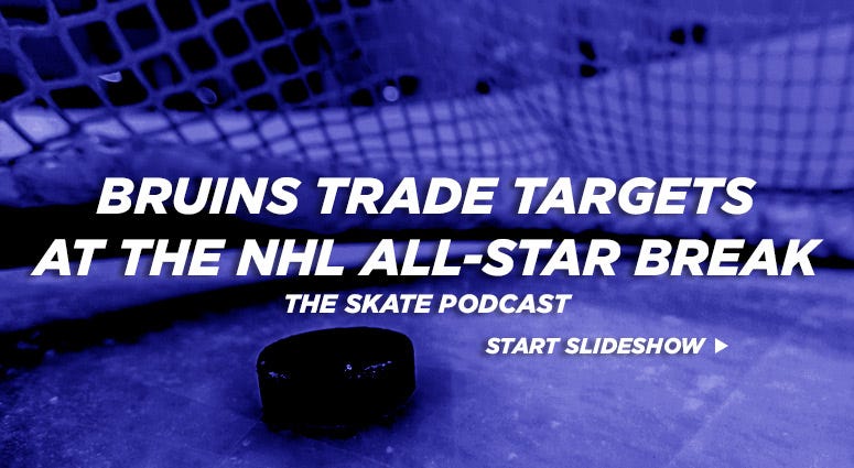 Bruins trade targets at the NHL All-Star break