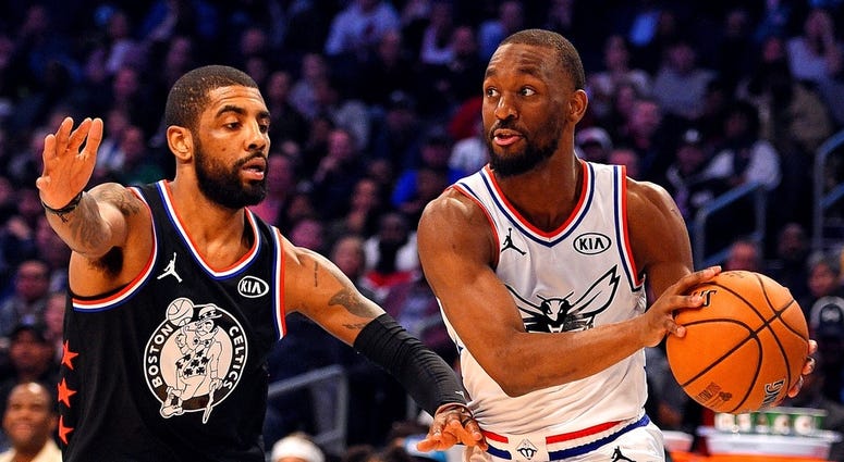Kyrie Irving and Kemba Walker