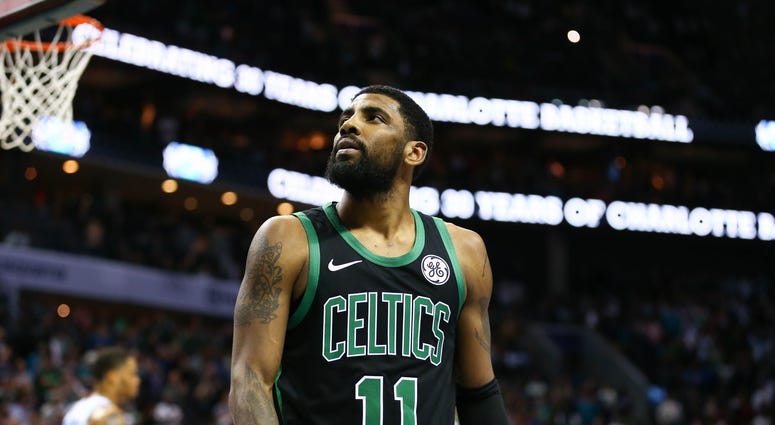Boston Celtics guard Kyrie Irving