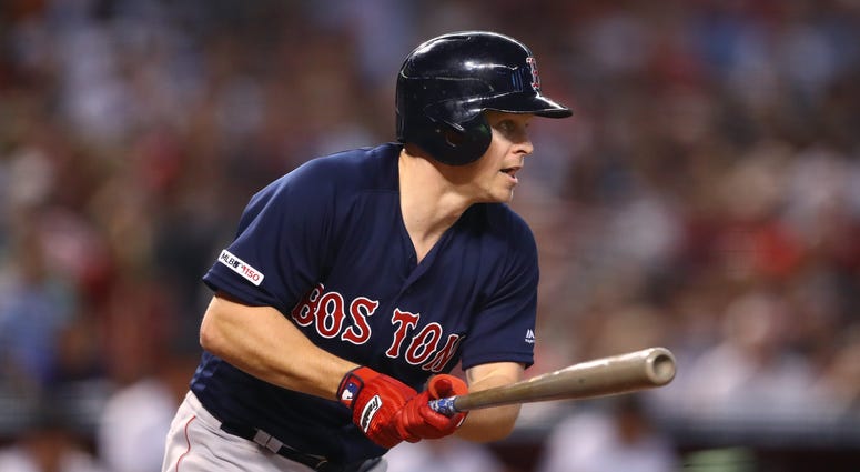 Red Sox infielder Brock Holt