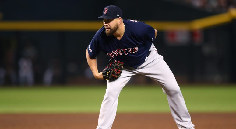 Boston Red Sox pitcher Brian Johnson