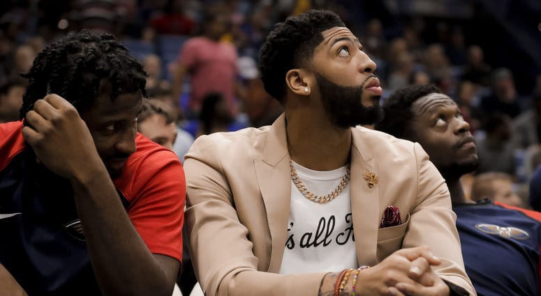 New Orleans Pelicans forward Anthony Davis