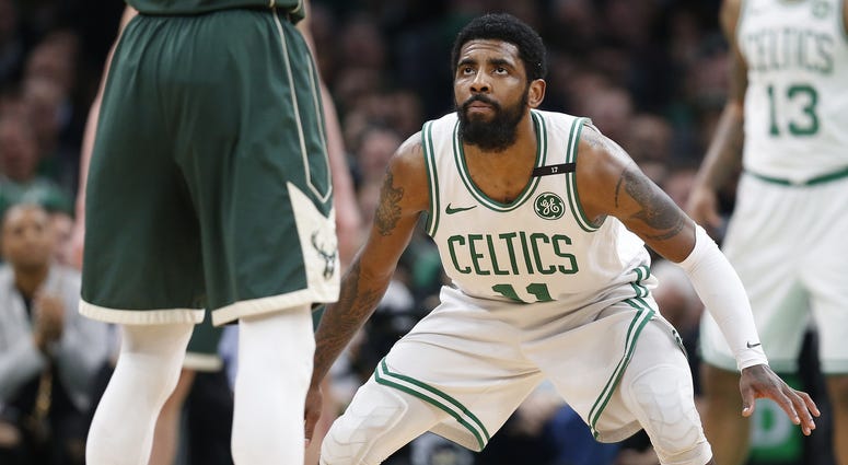 Boston Celtics guard Kyrie Irving